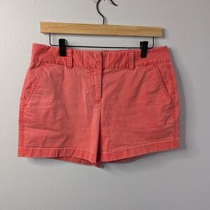 Vineyard Vines Every Day Shorts Women’s Size 6 Coral Pink Cotton Stretch